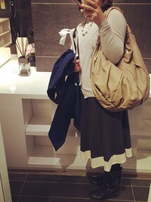 UNIQLO | グレーのカーディガンラウンドネック(カーディガン/ボレロ)