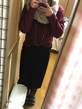 𝕞𝕚𝕚𝕚𝕚.𝟛𝟙𝟜 さん（レディース・162cm）の冬コーディネート