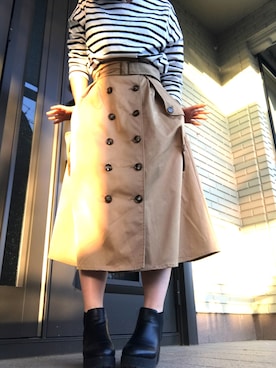 𝕞𝕚𝕚𝕚𝕚.𝟛𝟙𝟜 さん（レディース・162cm）の冬コーディネート