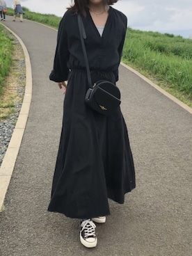 「Marilyn Moon（マリリンムーン）のアイテム」を使った、htmmmmnさん（レディース・163cm）の春コーディネート