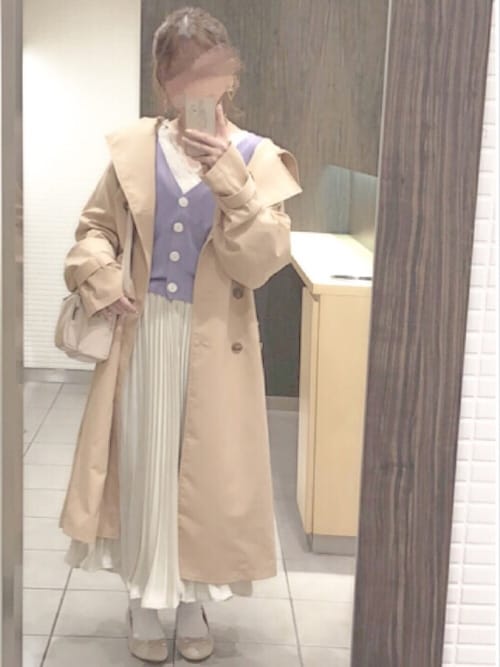 Nagisa Wegoのトレンチコートを使ったコーディネート Wear Nagisa Wegoのトレンチコートを使ったコーディネート Wear