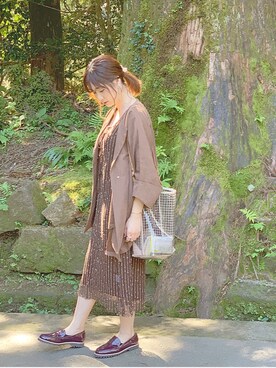 ayami◡̈⃝︎⋆︎*さん（レディース・159cm）の秋コーディネート