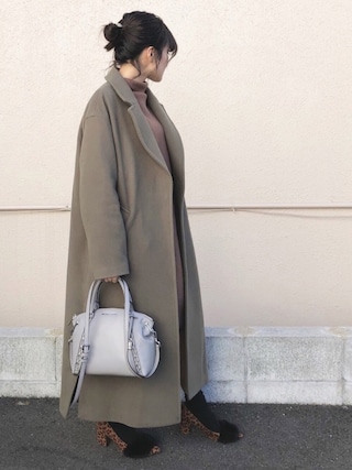 SLOBE IENA（スローブイエナ）の「SUPER100シングルモッサロングコート