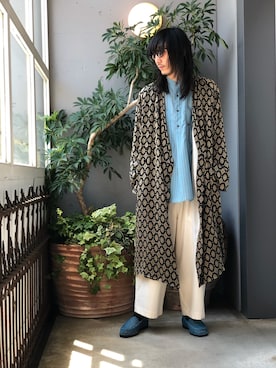 「FRANK LEDER（フランクリーダー）のアイテム（パンツ）」を使った、平岩悠人　吾亦紅さん（メンズ・175cm）の夏コーディネート