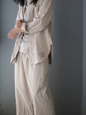 「FRANK LEDER（フランクリーダー）のアイテム（パンツ）」を使った、平岩悠人　吾亦紅さん（メンズ・175cm）の夏コーディネート