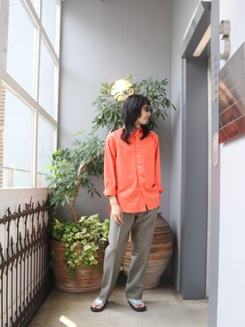 「quilp（クイルプ）のアイテム」を使った、平岩悠人　吾亦紅さん（メンズ・175cm）の夏コーディネート