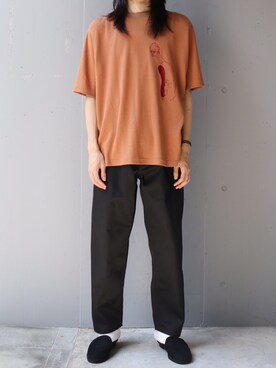 「saby」｜「アイテム（その他シューズ）」を使った、平岩悠人　吾亦紅さん（メンズ・175cm）の夏コーディネート