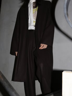 「m's braque（エムズブラック）のアイテム（トップス）」を使った、平岩悠人　吾亦紅さん（メンズ・175cm）の秋コーディネート