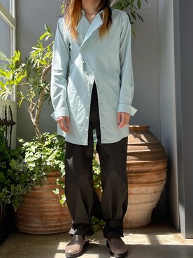「CLAMP（クランプ）のアイテム」を使った、平岩悠人　吾亦紅さん（メンズ・175cm）の春コーディネート