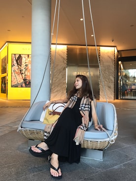 「Australia」｜「アイテム（ワンピース/ドレス）」を使った、Vivi Hsiehさん（レディース・163cm）の冬コーディネート