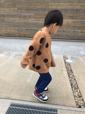 ISSAさん（キッズ・90cm）の秋コーディネート