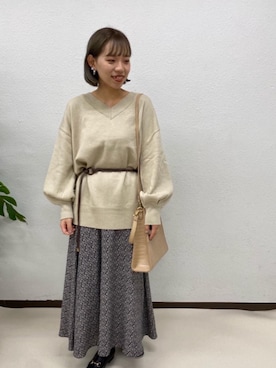 「トレンドファッション」｜「アイテム（ローファー）」を使った、RETROGIRLさん（レディース・158cm）の秋コーディネート