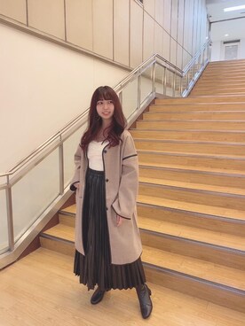 「RETRO GIRL（レトロガール）のアイテム（その他アウター）」を使った、RETROGIRLさん（レディース・159cm）の秋コーディネート