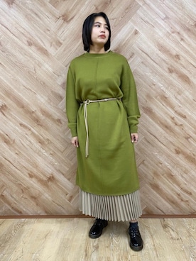 「トレンドファッション」｜「アイテム（その他シューズ）」を使った、RETROGIRLさん（レディース・161cm）の冬コーディネート