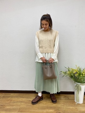 RETROGIRLさん（レディース・161cm）の冬コーディネート