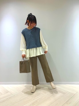 RETROGIRLさん（レディース・163cm）の冬コーディネート