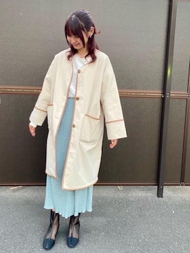 「RETRO GIRL（レトロガール）のアイテム（その他アウター）」を使った、RETROGIRLさん（レディース・163cm）の冬コーディネート