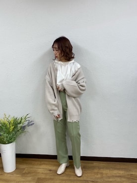 「マルチWAY」｜RETROGIRLさん（レディース・157cm）の冬コーディネート