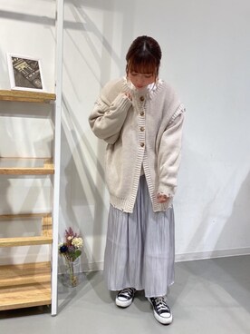 「トレンドファッション」｜「アイテム（スニーカー）」を使った、RETROGIRLさん（レディース・150cm）の冬コーディネート