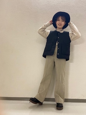 「RETRO GIRL（レトロガール）のアイテム」を使った、RETROGIRLさん（レディース・151cm）の冬コーディネート