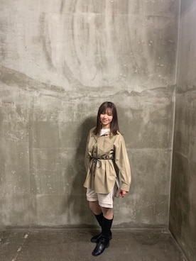 「RETRO GIRL（レトロガール）のアイテム（その他アウター）」を使った、RETROGIRLさん（レディース・163cm）の冬コーディネート