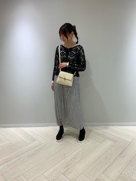 「RETRO GIRL（レトロガール）のアイテム（バッグ）」を使った、RETROGIRLさん（レディース・163cm）の春コーディネート