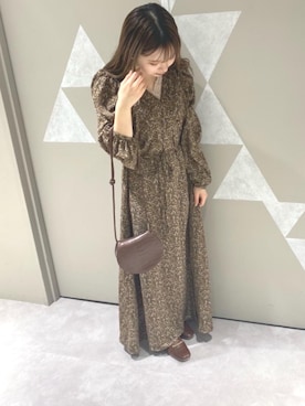 「トレンドファッション」｜「アイテム（ローファー）」を使った、RETROGIRLさん（レディース・155cm）の春コーディネート