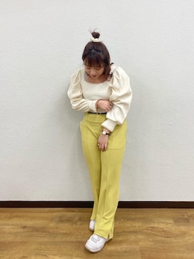 「RETRO GIRL（レトロガール）のアイテム（トップス）」を使った、RETROGIRLさん（レディース・150cm）の春コーディネート