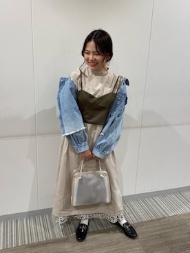 「RETRO GIRL（レトロガール）のアイテム（その他アウター）」を使った、RETROGIRLさん（レディース・153cm）の冬コーディネート