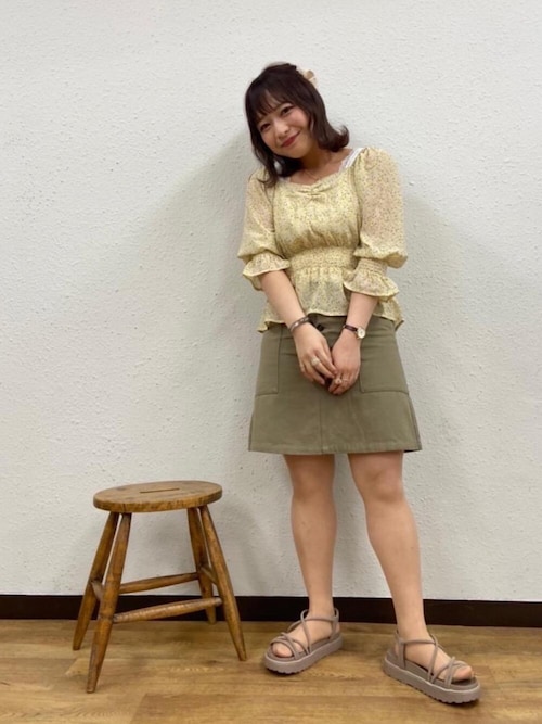 Retrogirl商品部プレスretrogirlさんのスカートを使ったコーディネート Zozotown