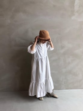 「トレンドファッション」｜「アイテム（バレエシューズ）」を使った、RETROGIRLさん（レディース・155cm）の春コーディネート