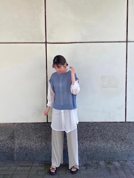 「RETRO GIRL（レトロガール）のアイテム（パンツ）」を使った、RETROGIRLさん（レディース・156cm）の春コーディネート