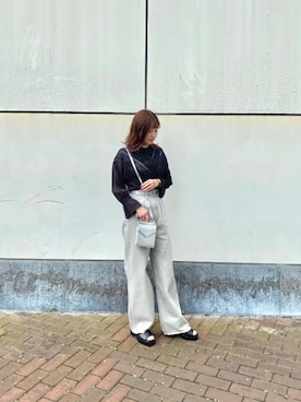 「RETRO GIRL（レトロガール）のアイテム（パンツ）」を使った、RETROGIRLさん（レディース・156cm）の春コーディネート