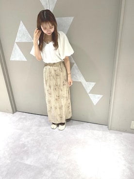 「トレンドファッション」｜「アイテム（バレエシューズ）」を使った、RETROGIRLさん（レディース・155cm）の春コーディネート