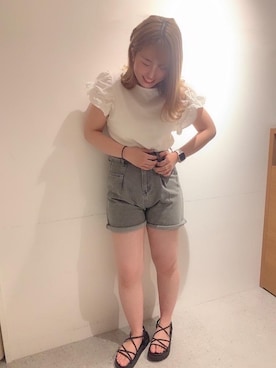 RETROGIRLさん（レディース・156cm）の夏コーディネート