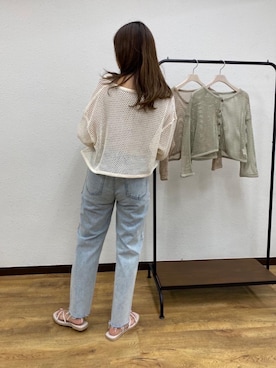 「RETRO GIRL（レトロガール）のアイテム（パンツ）」を使った、RETROGIRLさん（レディース・161cm）の夏コーディネート