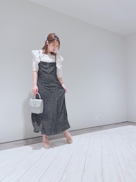 「トレンドファッション」｜「アイテム（ワンピース/ドレス）」を使った、RETROGIRLさん（レディース・158cm）の夏コーディネート