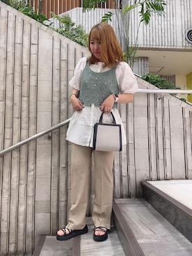 RETROGIRLさん（レディース・156cm）の夏コーディネート