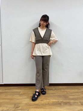 RETROGIRLさん（レディース・163cm）の夏コーディネート