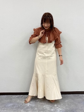 「トレンドファッション」｜「アイテム（ワンピース/ドレス）」を使った、RETROGIRLさん（レディース・150cm）の夏コーディネート