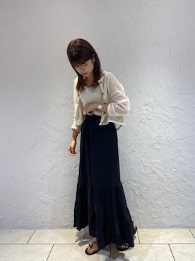 RETROGIRLさん（レディース・162cm）の夏コーディネート