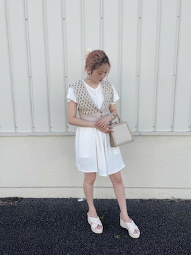 RETROGIRLさん（レディース・160cm）の夏コーディネート