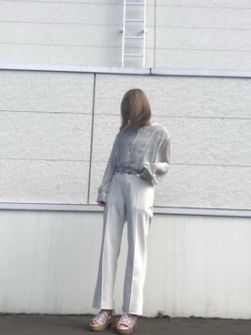 「RETRO GIRL（レトロガール）のアイテム（パンツ）」を使った、RETROGIRLさん（レディース・160cm）の夏コーディネート