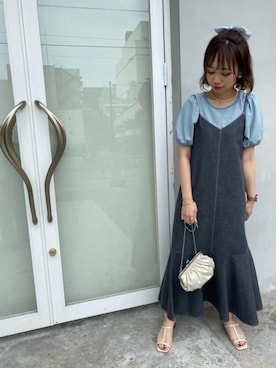 「トレンドファッション」｜「アイテム（ワンピース/ドレス）」を使った、RETROGIRLさん（レディース・157cm）の夏コーディネート