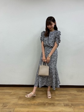 「トレンドファッション」｜「アイテム（ワンピース/ドレス）」を使った、RETROGIRLさん（レディース・163cm）の夏コーディネート