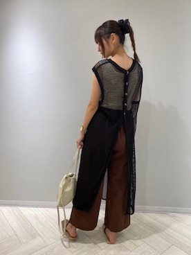 「トレンドファッション」｜「アイテム（ワンピース/ドレス）」を使った、RETROGIRLさん（レディース・163cm）の夏コーディネート