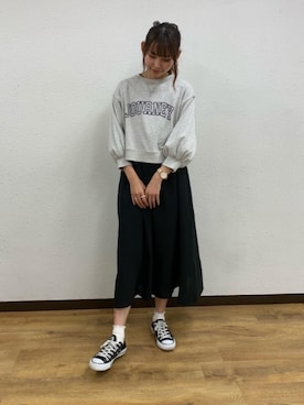 「トレンドファッション」｜「アイテム（ワンピース/ドレス）」を使った、RETROGIRLさん（レディース・163cm）の夏コーディネート