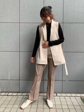 RETROGIRLさん（レディース・163cm）の秋コーディネート