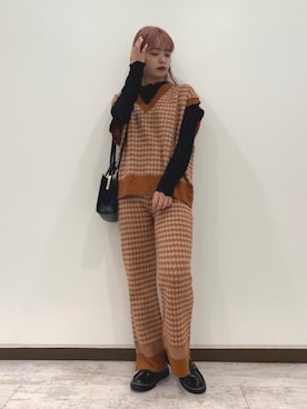 RETROGIRLさん（レディース・160cm）の秋コーディネート