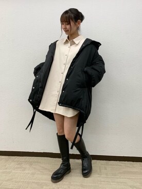 「RETRO GIRL（レトロガール）のアイテム（その他アウター）」を使った、RETROGIRLさん（レディース・163cm）の秋コーディネート